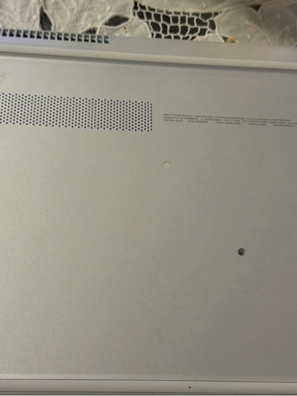 HP Pavilion Notebook Laptop - Black and Silver
